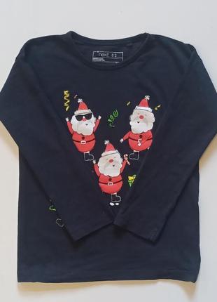 Новогодний реглан next