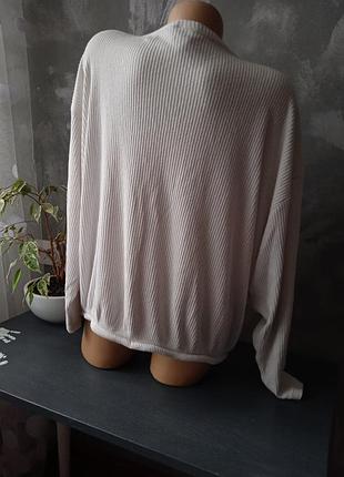 Светр hm , кофта  в рубчик 7