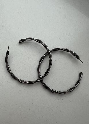 Сережки кольца