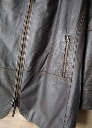 Стильна шкіряна куртка5 фото