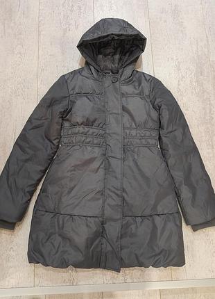 Фірмова демисезонна длинна куртка пальто плащ