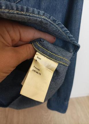 Классная джинсовая рубашка lee, размер м.2 фото