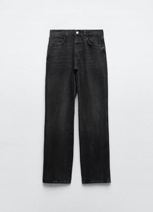 Прямые длинные джинсы zara woman, 34, 36р, оригинал6 фото