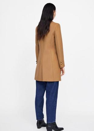 Zara manteco пальто шерсть премиум коллекция3 фото