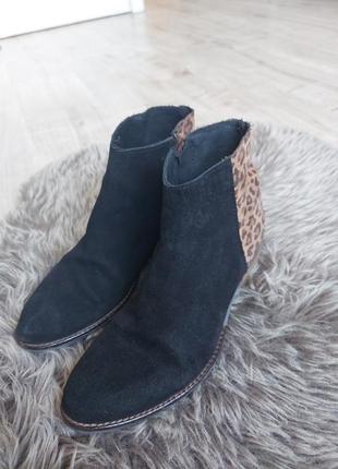 Ботинки, челси, полуботинки замшевые