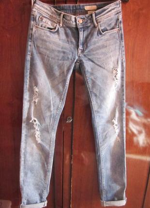 Фирменные джинсы  h&m  размер 25-264 фото