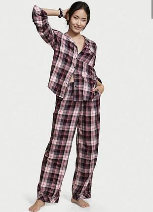 Фланелева піжама victoria’s secret xs