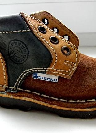 Новые ботинки creeks испания р.18