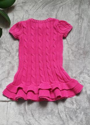 Классное хлопковое брендовое платье 2