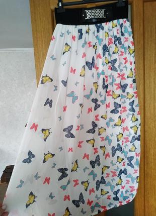 Спідниця шифонова