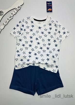 Хлопковый комплект, пижама lupilu2 фото