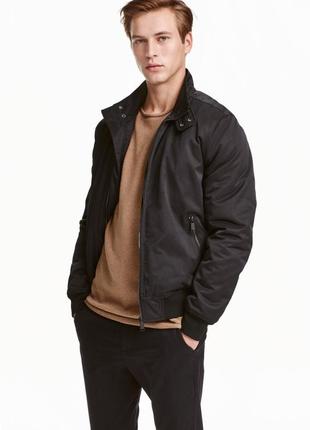 Стильна якісна куртка бомбер h&m padded bomber jacket