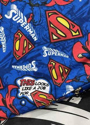 Піжамні штани з принтом супермен dc comics superman7 фото
