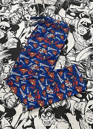 Піжамні штани з принтом супермен dc comics superman