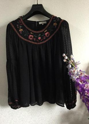 Шикарная воздушная блузка 50-52