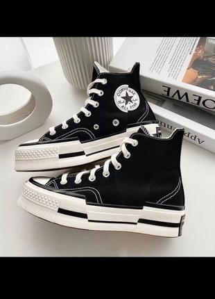 Кеди converse chuck 70 plus black3 фото