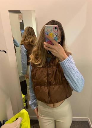 Стеганый жилет h&m