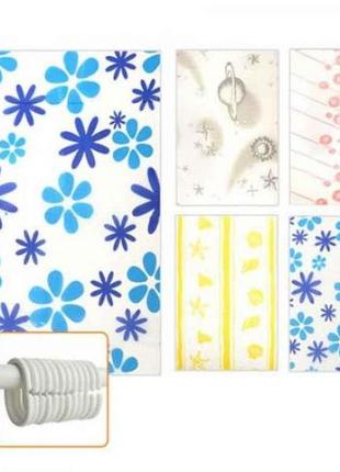 Штора у ванну вінілова 180*180см j00730 тм stenson