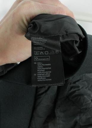 Утепленная стильная куртка бомбер h&amp;m quilted bomber7 фото