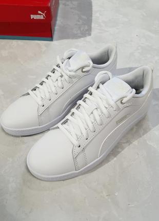 Пума шкіряні  кросівки