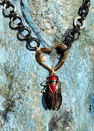 Масвиний крупний ланцюг з підвіскою , кольє