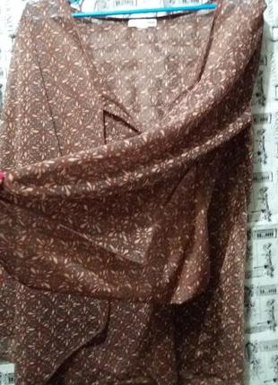 Гарнюча блуза з цікавими рукавами h&m