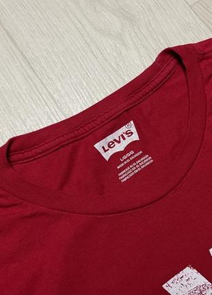 Чоловіча футболка levis, розмір l4 фото