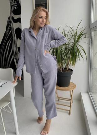 Піжама з мусліну