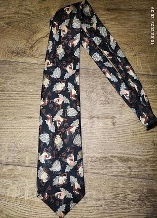Галстук с тасманским дьяволом looney tunes от mark's and spencer
