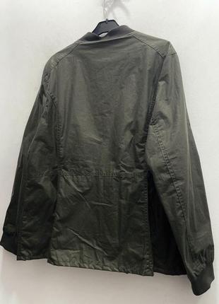 Нова куртка barbour waxed lightweight 4oz women хакі stone island prj  c.p. company gucci5 фото