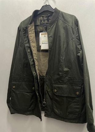 Нова куртка barbour waxed lightweight 4oz women хакі stone island prj  c.p. company gucci4 фото