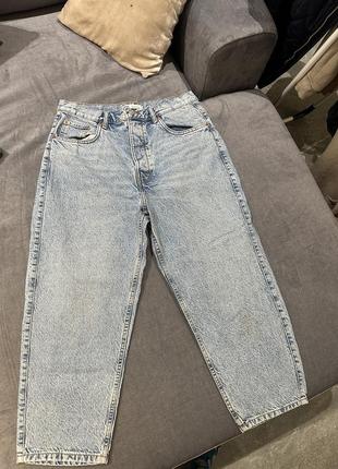 Укороченные джинсы zara