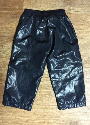 Детские спортивные штаны из плащевки emporio armani(80/86)оригинал2 фото