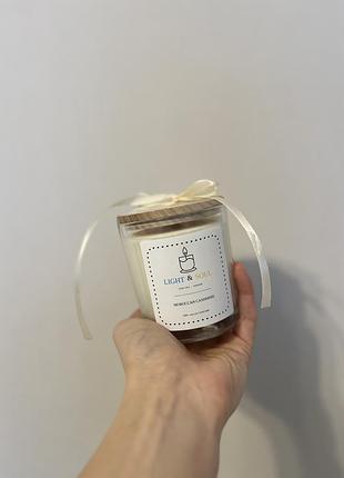 Соєві свічки соевые свечи ручной работы