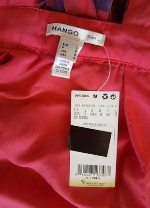 Нова шикарна шовкова сукня максі mango l p.8 фото