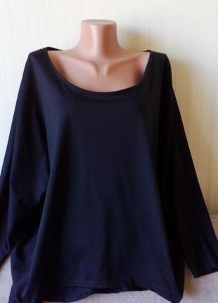 Блуза черная р. xl