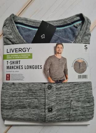 Livergy мужской реглан лонгслив s 44/46.