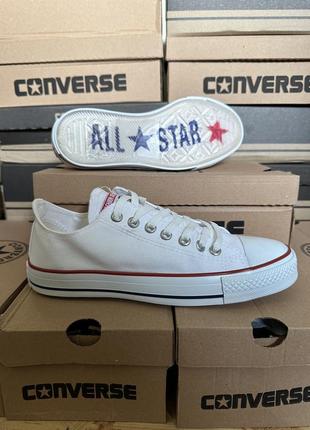 Чоловічі конверси, кеди converse all star бiлi