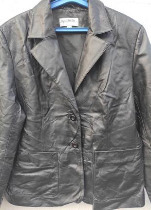 Кожаный пиджак. куртка in puncto f48
