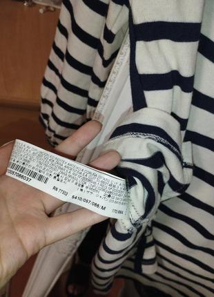 Кофта в полоску матроска zara светер 7