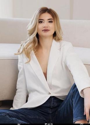 Двубортний піджак жакєт