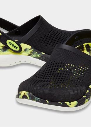 Женские сабо Slides crocs literide clog оригинал w6, w7