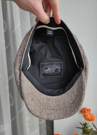Кепка восьмиклинка gamble gunn 56-57 кепка восьмерка восьмиклинка кашкет картуз stetson harris tweed7 фото