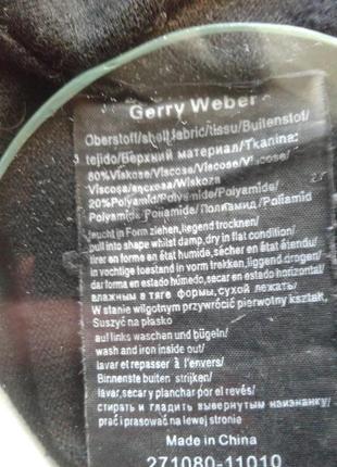 Чёрная трикотажная водолазка гольф gerry weber батал10 фото