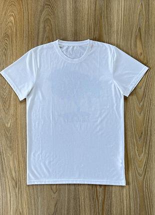 Чоловіча бавовняна футболка з принтом russell