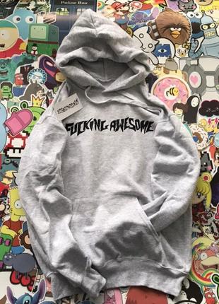 Худи свитшот толстовка батник унисекс fucking awesome