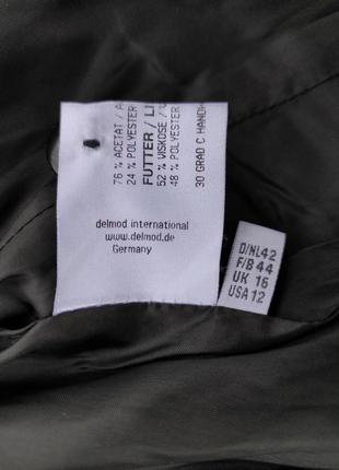 Стильный пиджак delmod р.50-523 фото