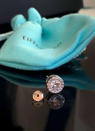 Tiffany сережки срібло 925 / тіффані срібні сережки в розкішній подарунковій упаковці tiffany & co