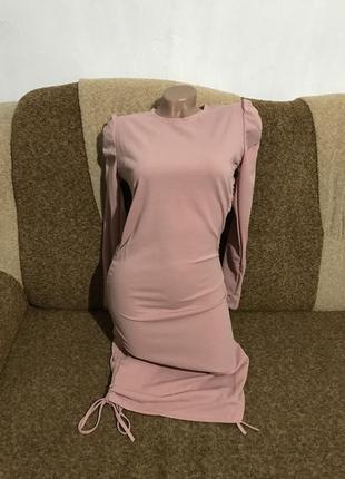 Новое шикарное люрексовое платье, размер 44