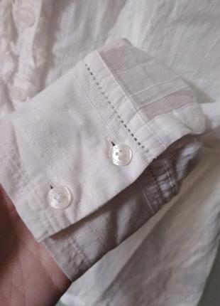 Шикарная хлопковая рубашка блуза от guess jeans, p. s-m6 фото